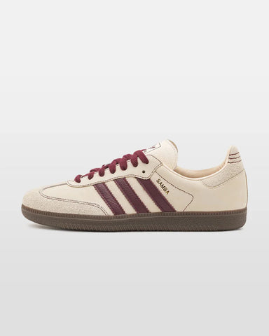 Adidas Samba Wonder White Maroon