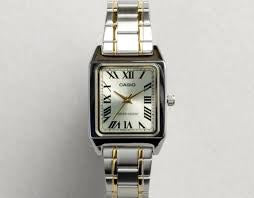 Casio Tank Watch (Gold/Silver)